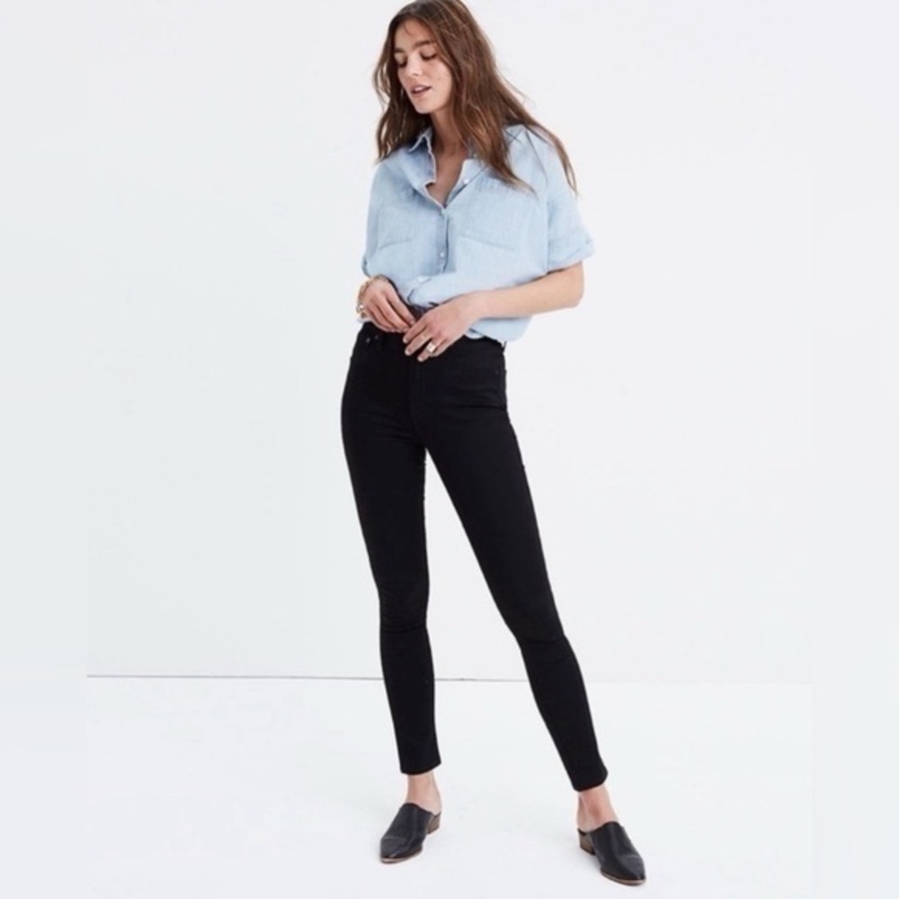 Madewell 10" High-Rise Skinny Jeans Size 23